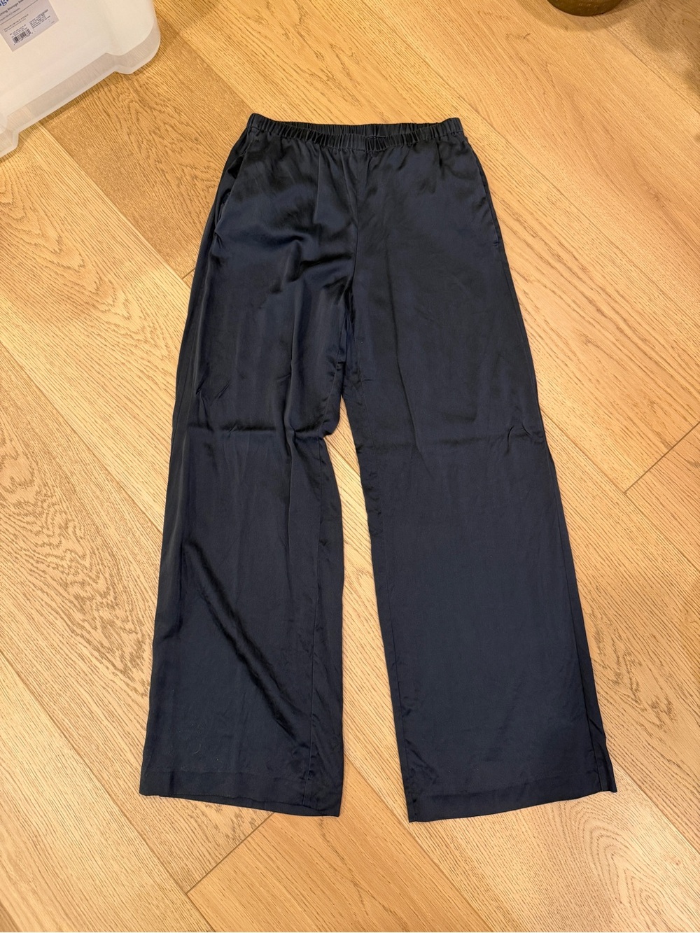 Banana Republic Black Wide-Leg Pants